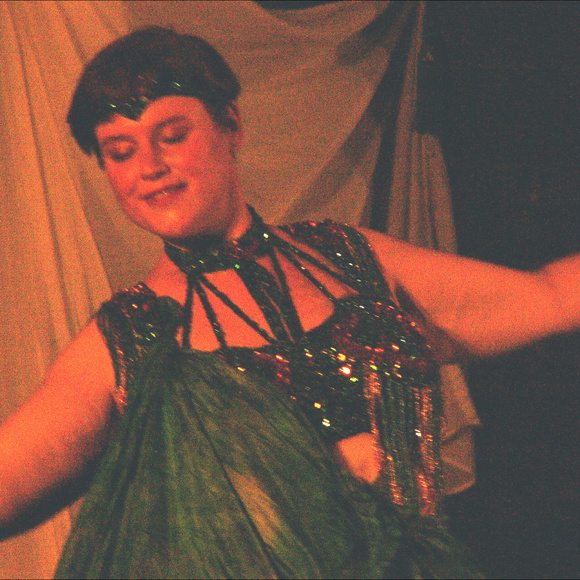Beaded Cabaret Style Belly Dancing Costume Set - Picture 1 of 8
